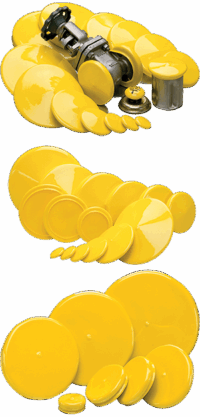 Flange Covers in 3 styles