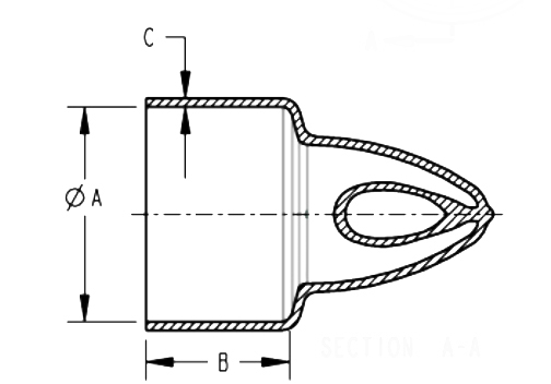 Round Hanger Cap Diagram