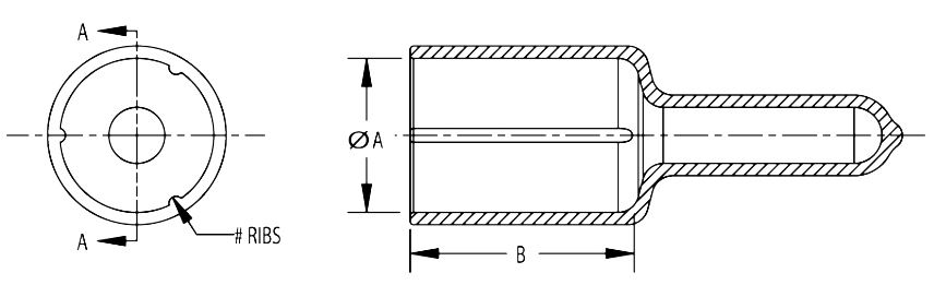Vented EZ Tab Caps Diagram