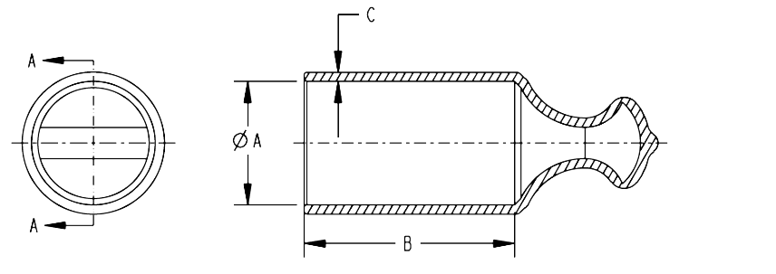 Vented Grab Tab Caps Diagram